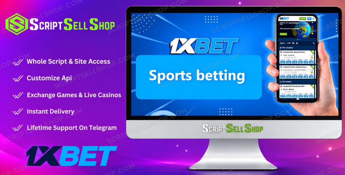 1xBet Betting Site Script Source Code — Betting Site Script — Script Sell Shop Ltd